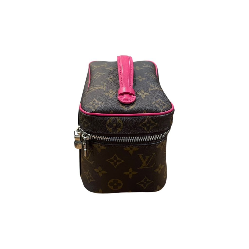 Louis Vuitton Monogram Macassar Mini Fuchsia