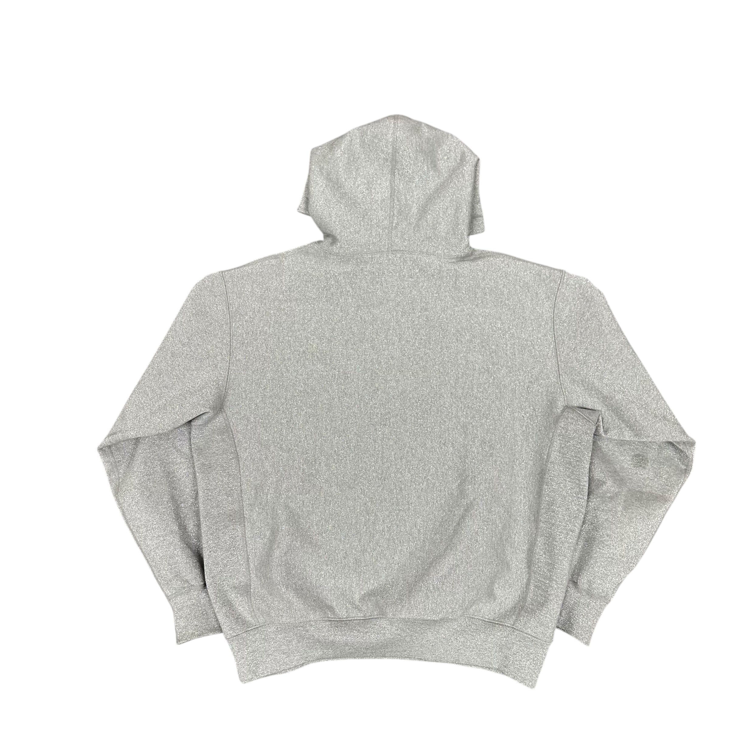 Supreme Glitter Grey Hoodie