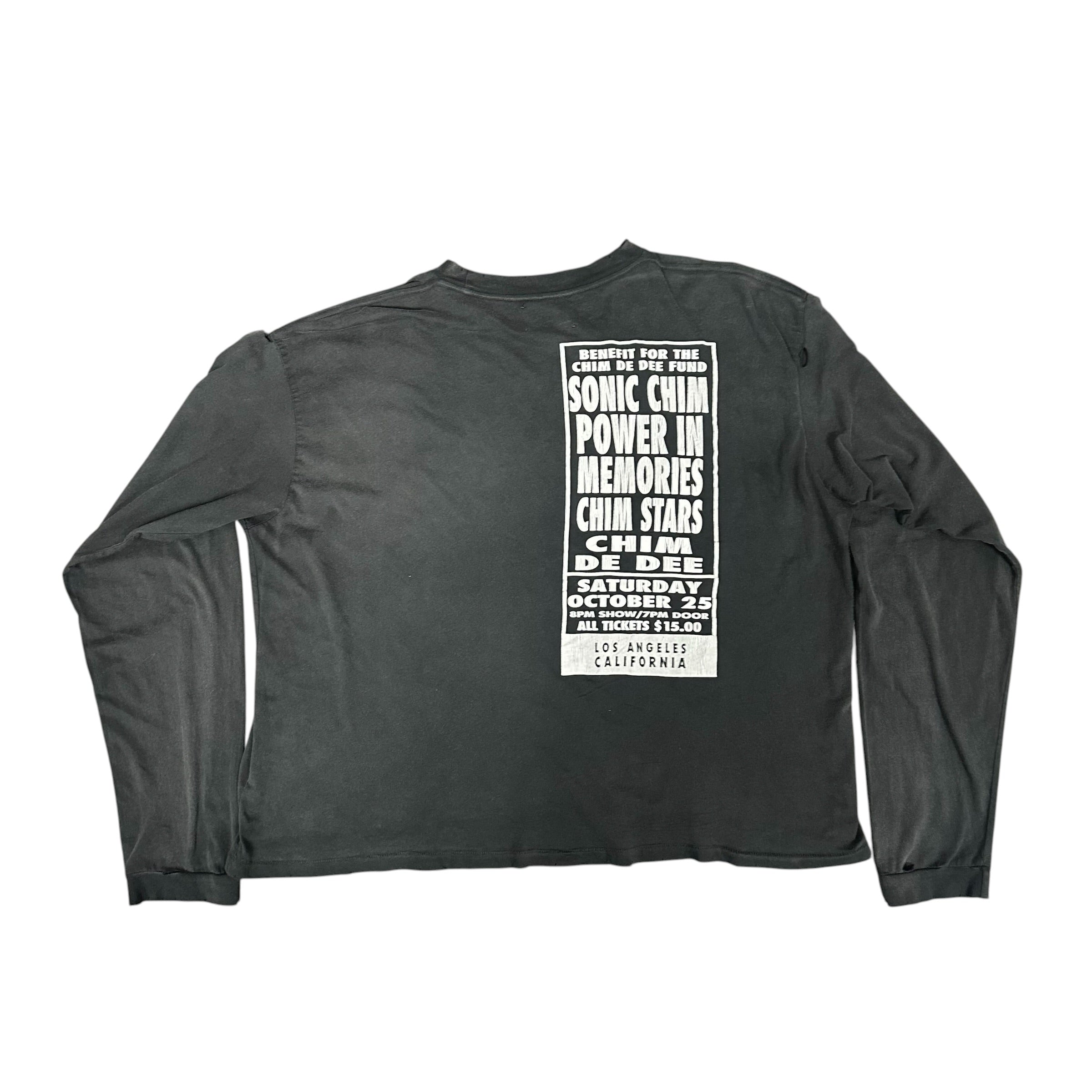 HMDD Lung L/S Black Tee