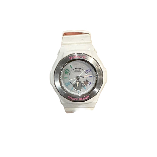 G Shock White/Silver