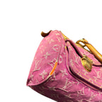 Louis Vuitton Pink Denim Bag