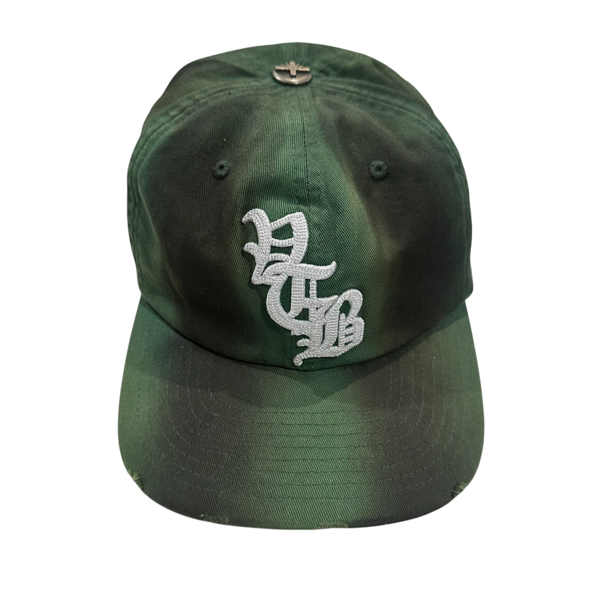 Vertabrae Washed Green Snapback