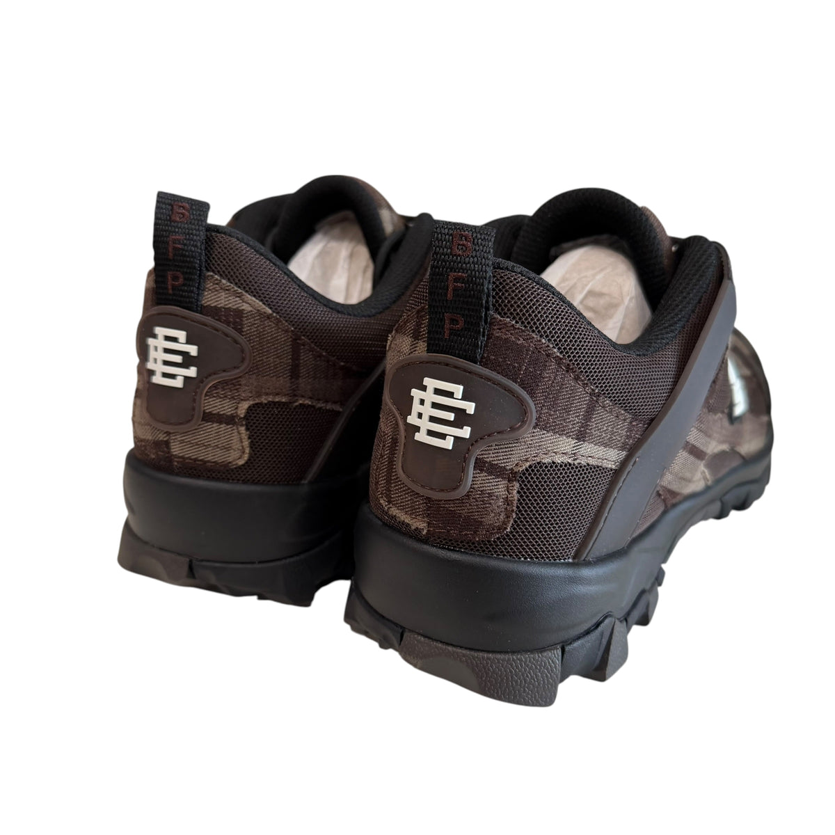 New EE x Sicko Hiking Sneaker “Black/Brown”