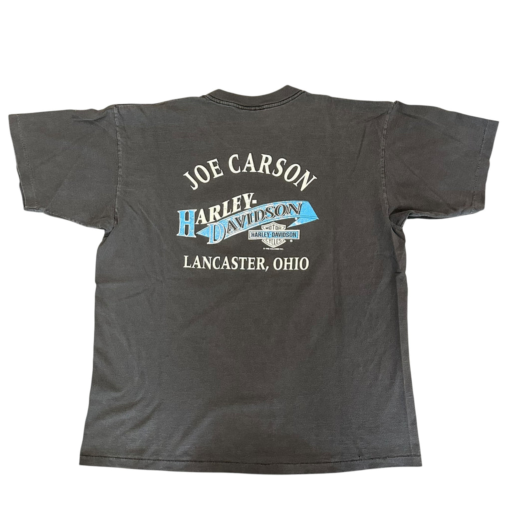 Vintage Black Faded Harley Davidson Shirt