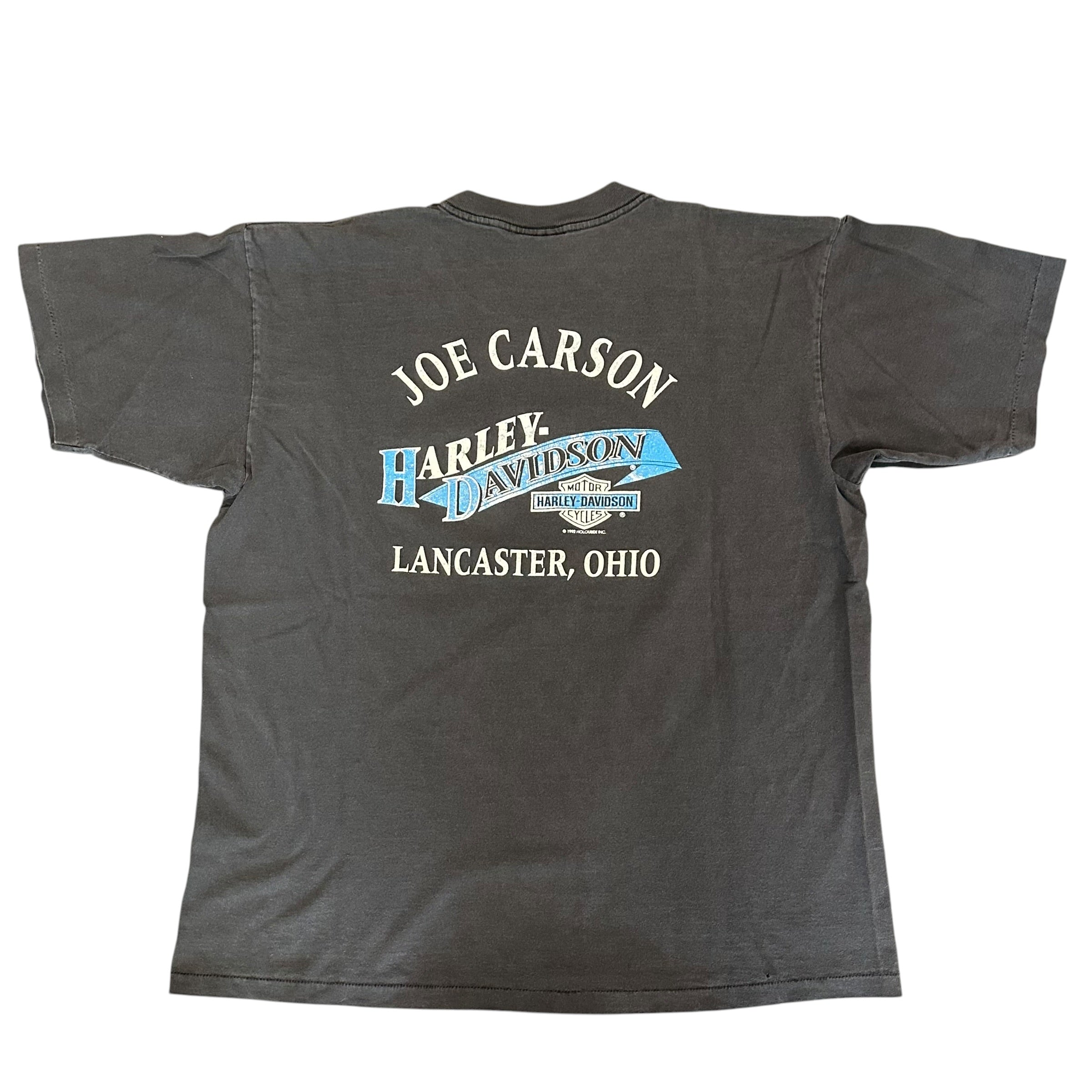 Vintage Black Faded Harley Davidson Shirt