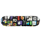 Supreme Stickers Skateboard Deck- Black