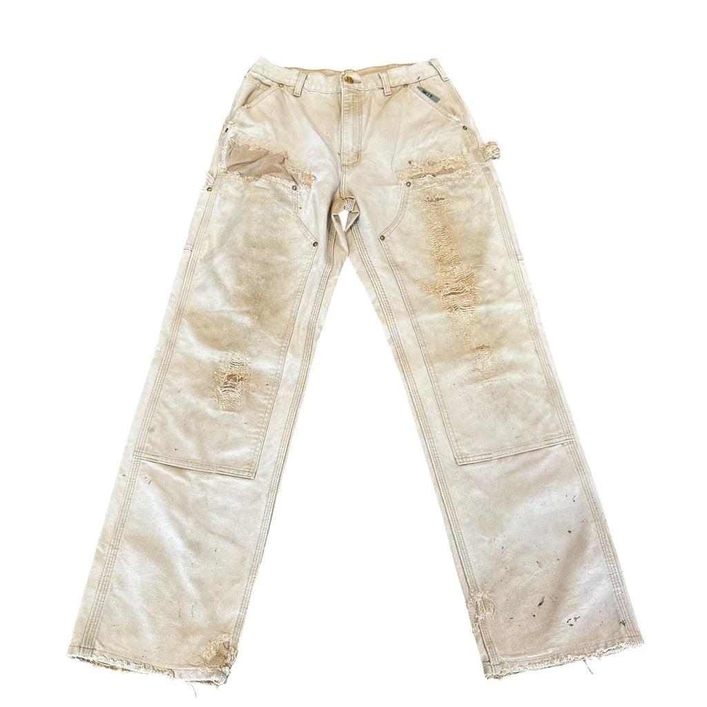 Vintage Carhartt Double Knee Distressed Pants (28)