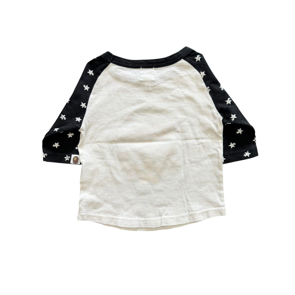BAPE Kids Baby Milo Star Raglan Tee