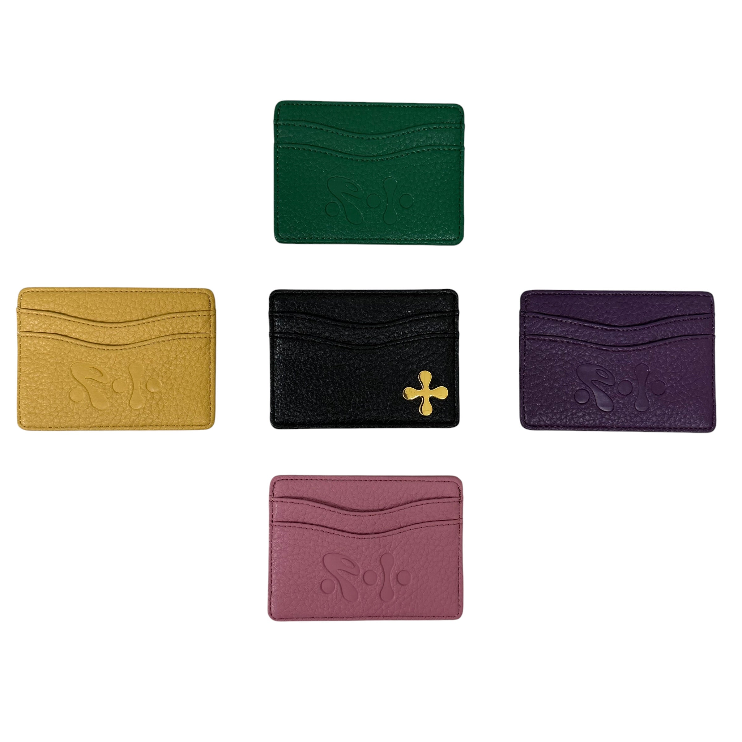 NEW Plus One Leather Card Wallet