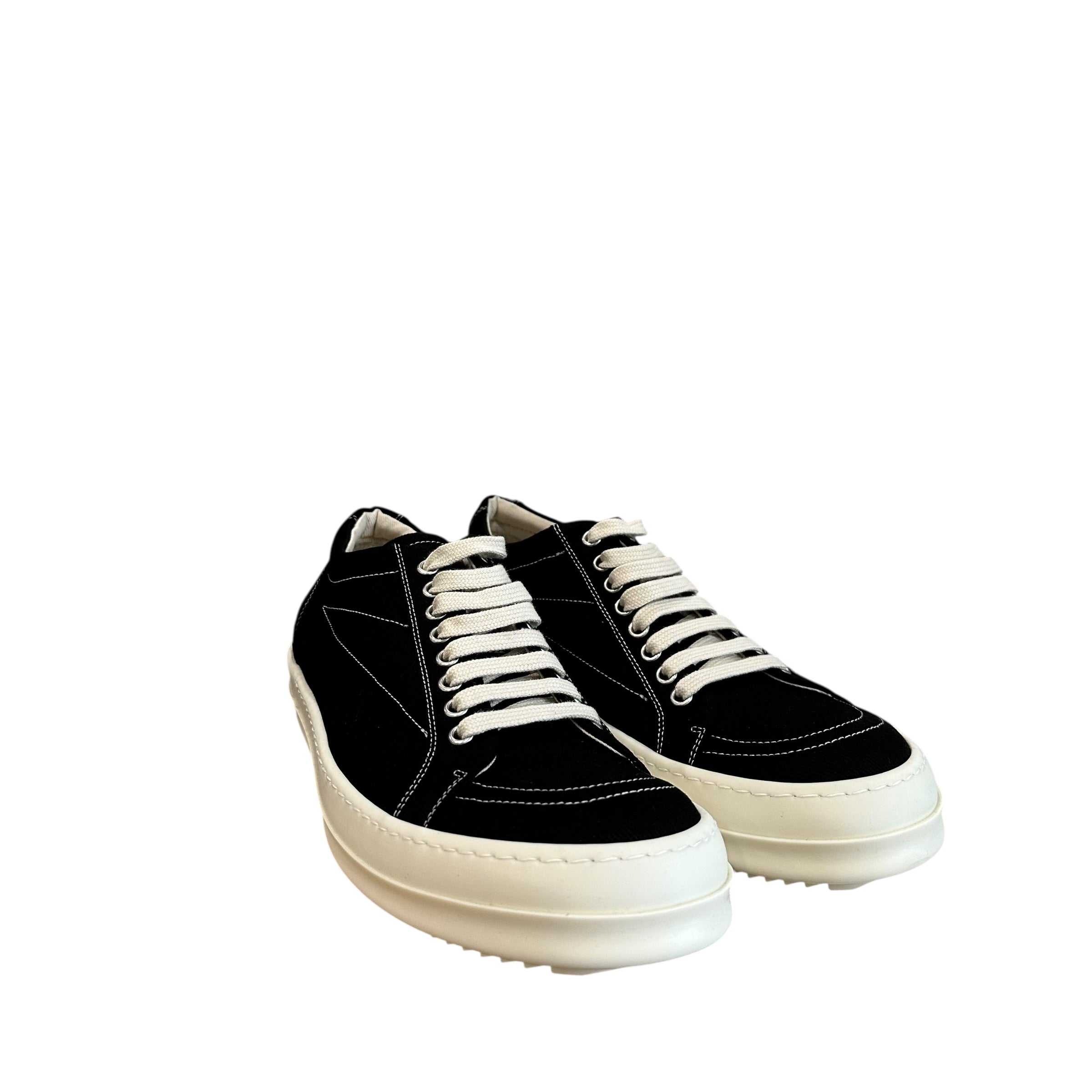 NEW Rick Owens Penta Black Vintage Sneakers