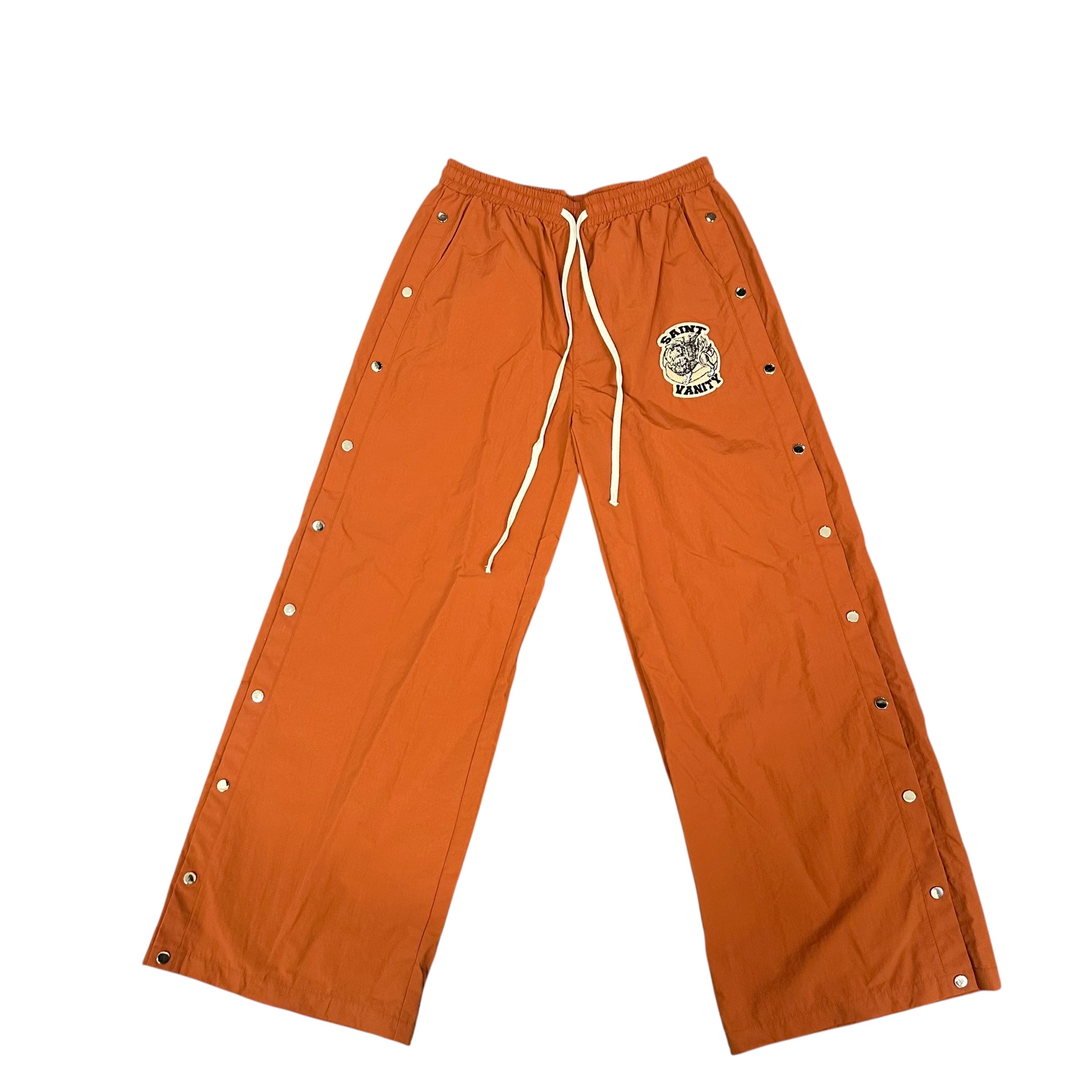 Saint Vanity Orange Nylon Pants