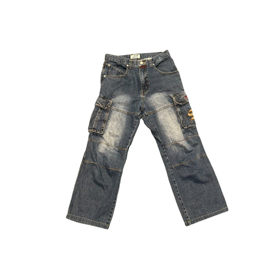 Piko Denim Cargo Jeans