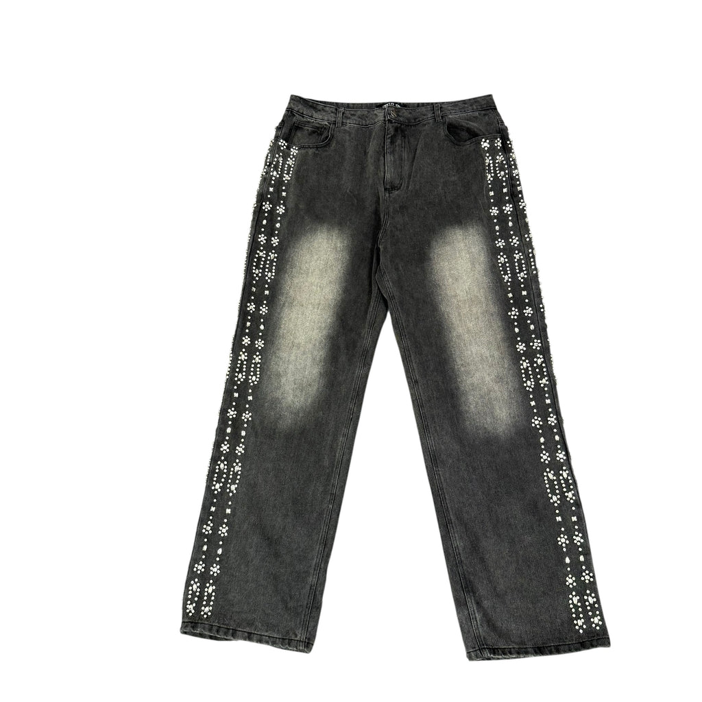Vale Black Crystal Jeans