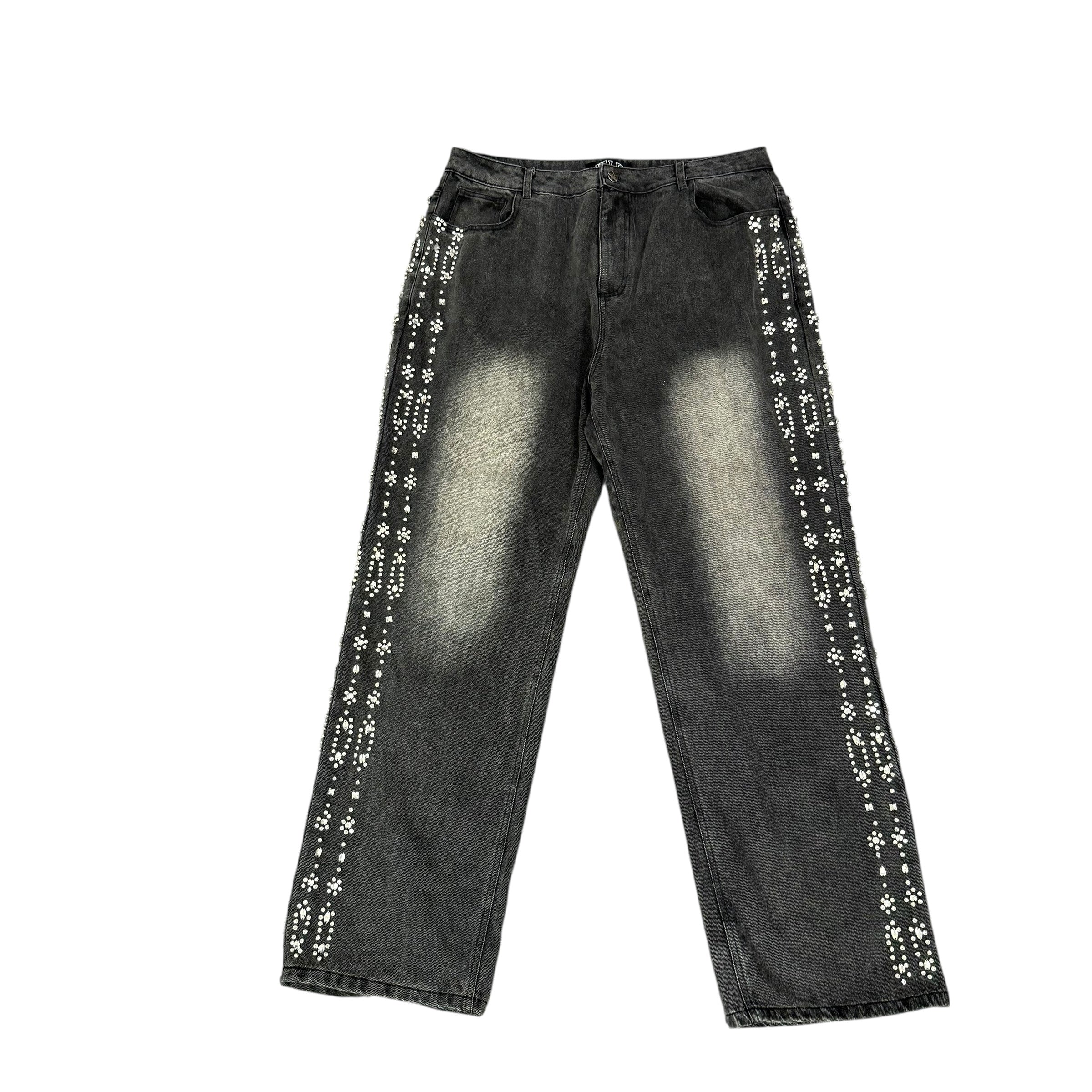 Vale Black Crystal Jeans