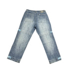 Vintage Girbaud Jeans Baby Blue/ White