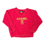 Vintage Pink Chanel Bootleg Crewneck