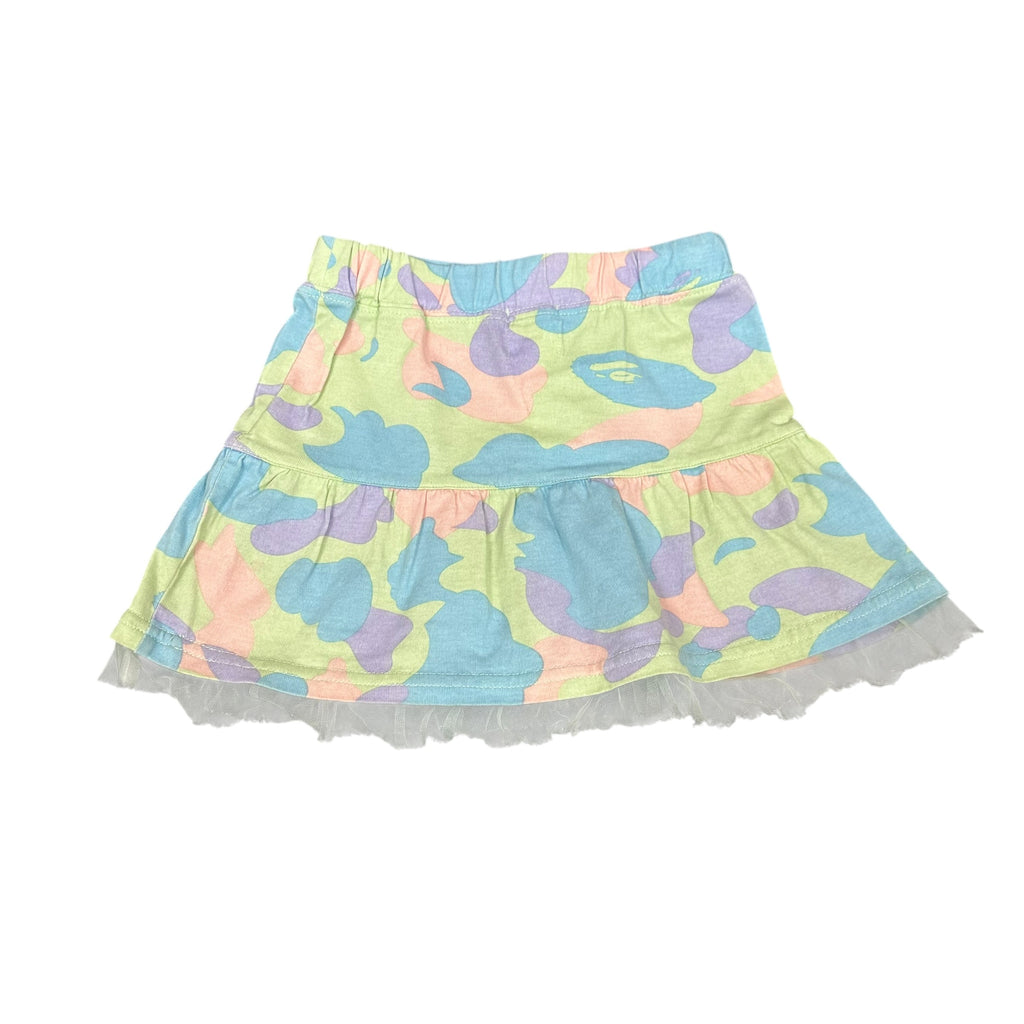 BAPE Multicolor Camo Skirt Tulle