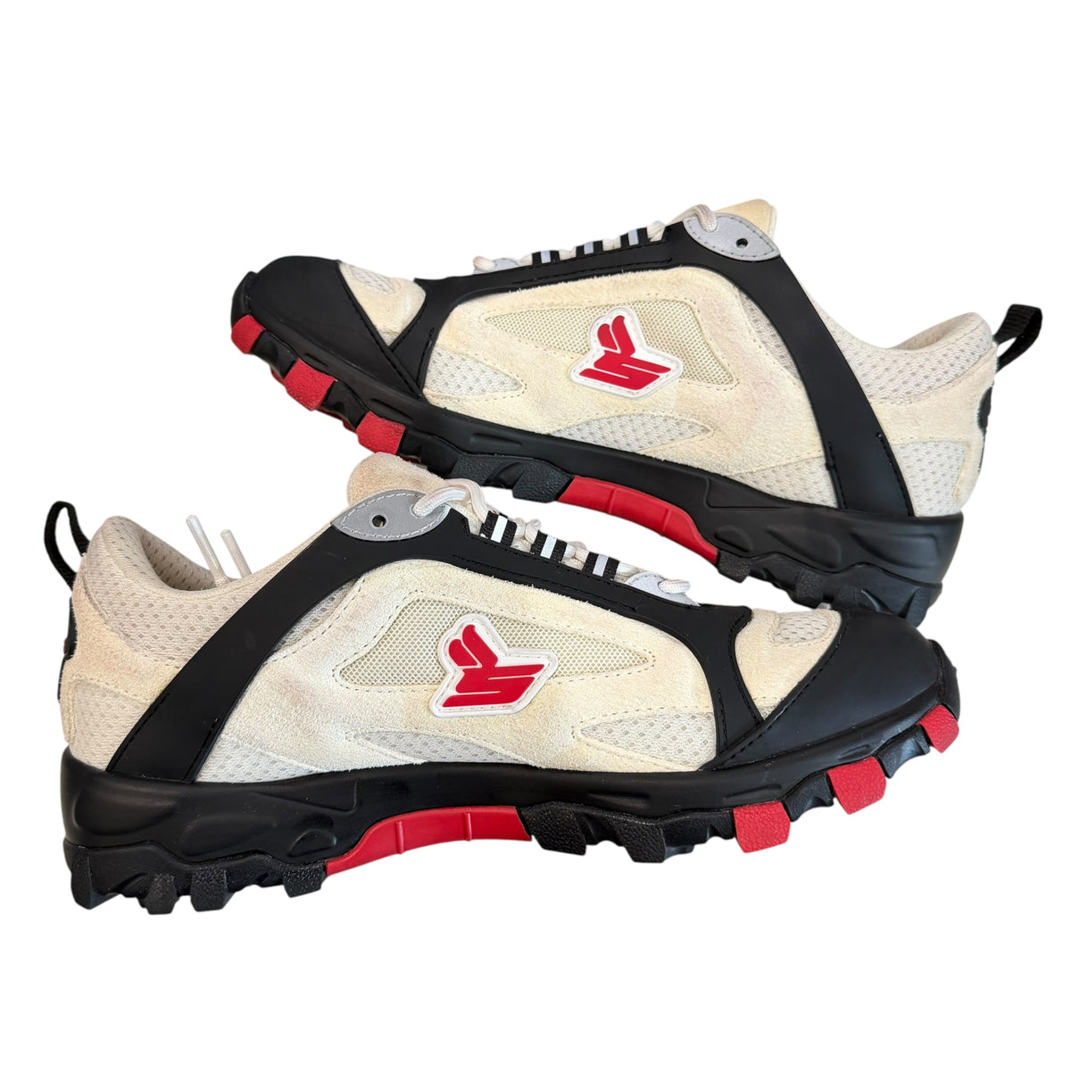 Sicko Hiking Sneaker “White/Red”