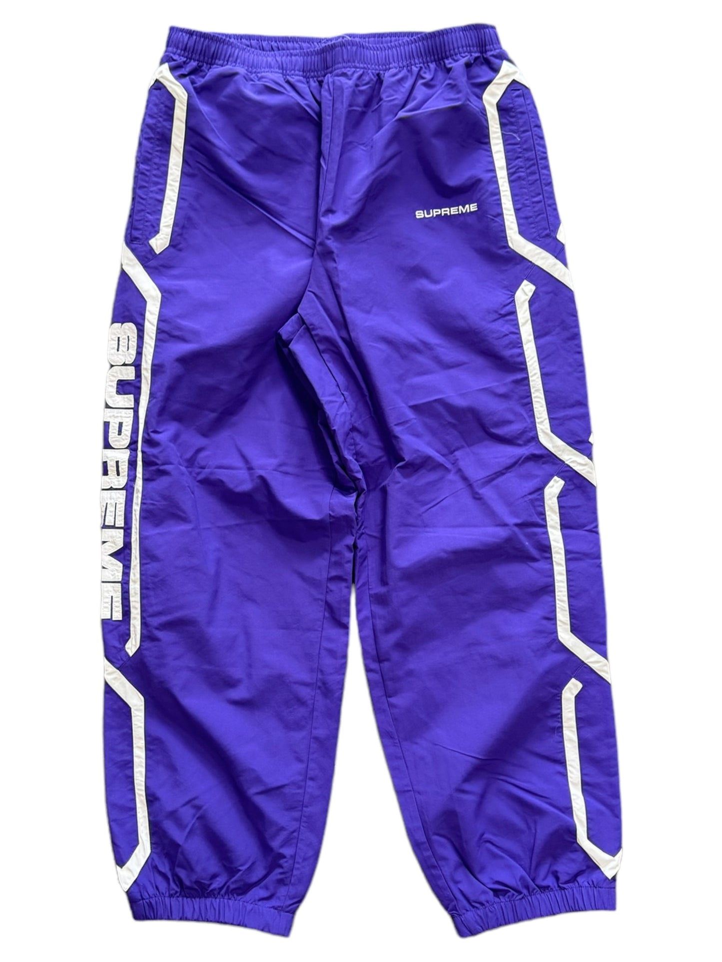 Purple Supreme Track Pants