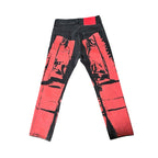 Sp5der Painted Moto Denim Pants