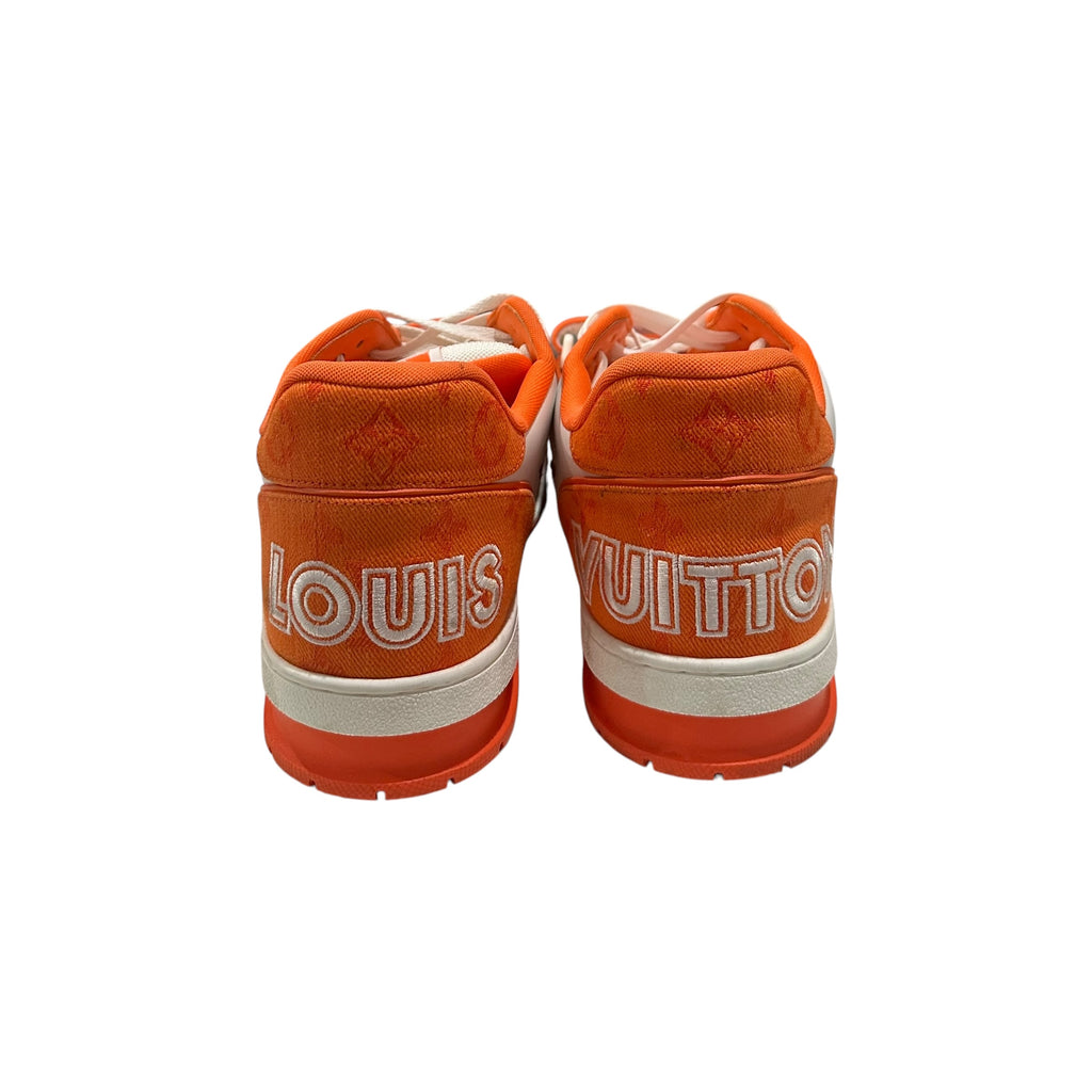 Louis Vuitton Trainer Velcro Strap “Orange” (No Box)