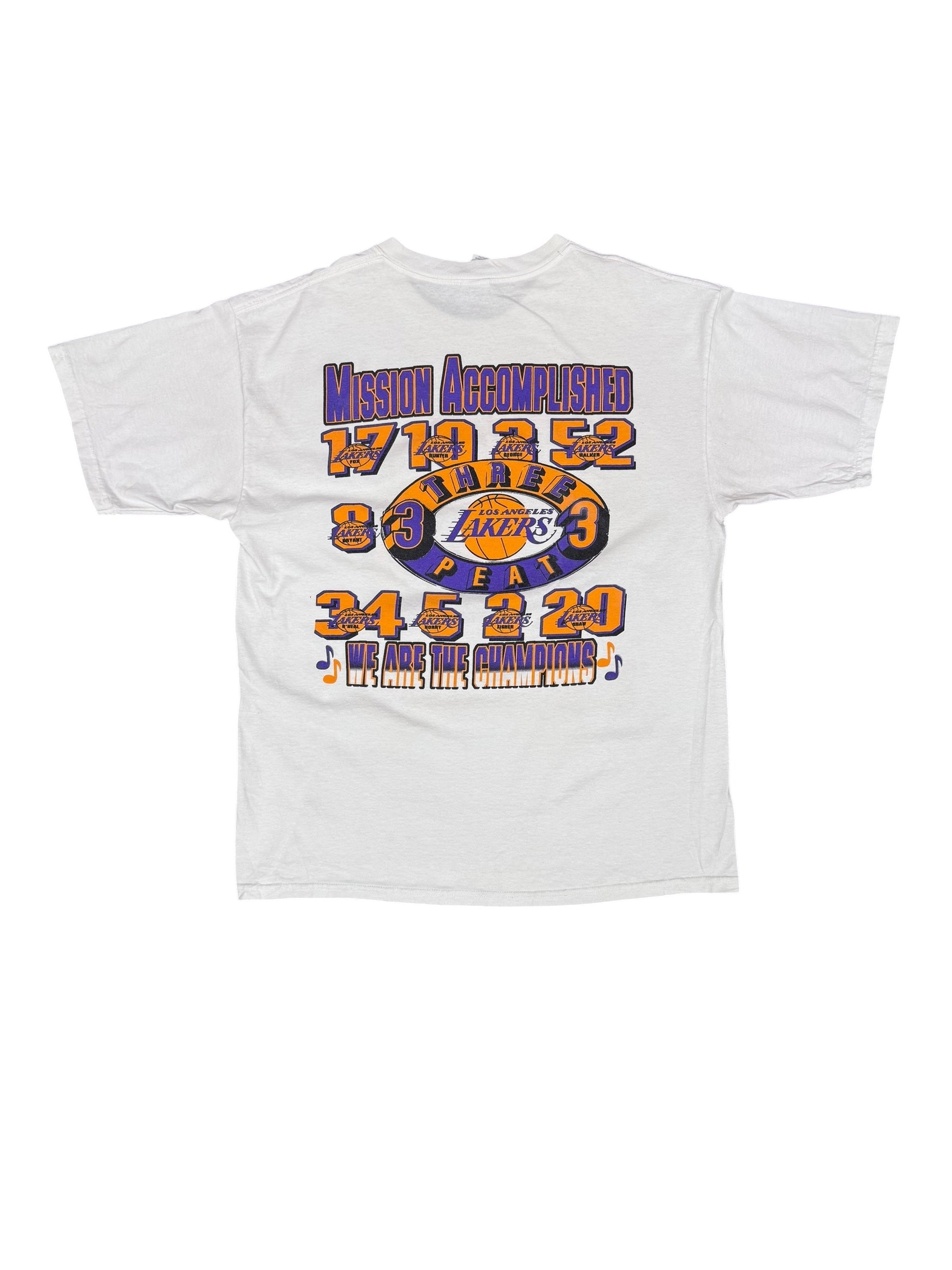 Vintage 2002 LA Lakers Champs Tee