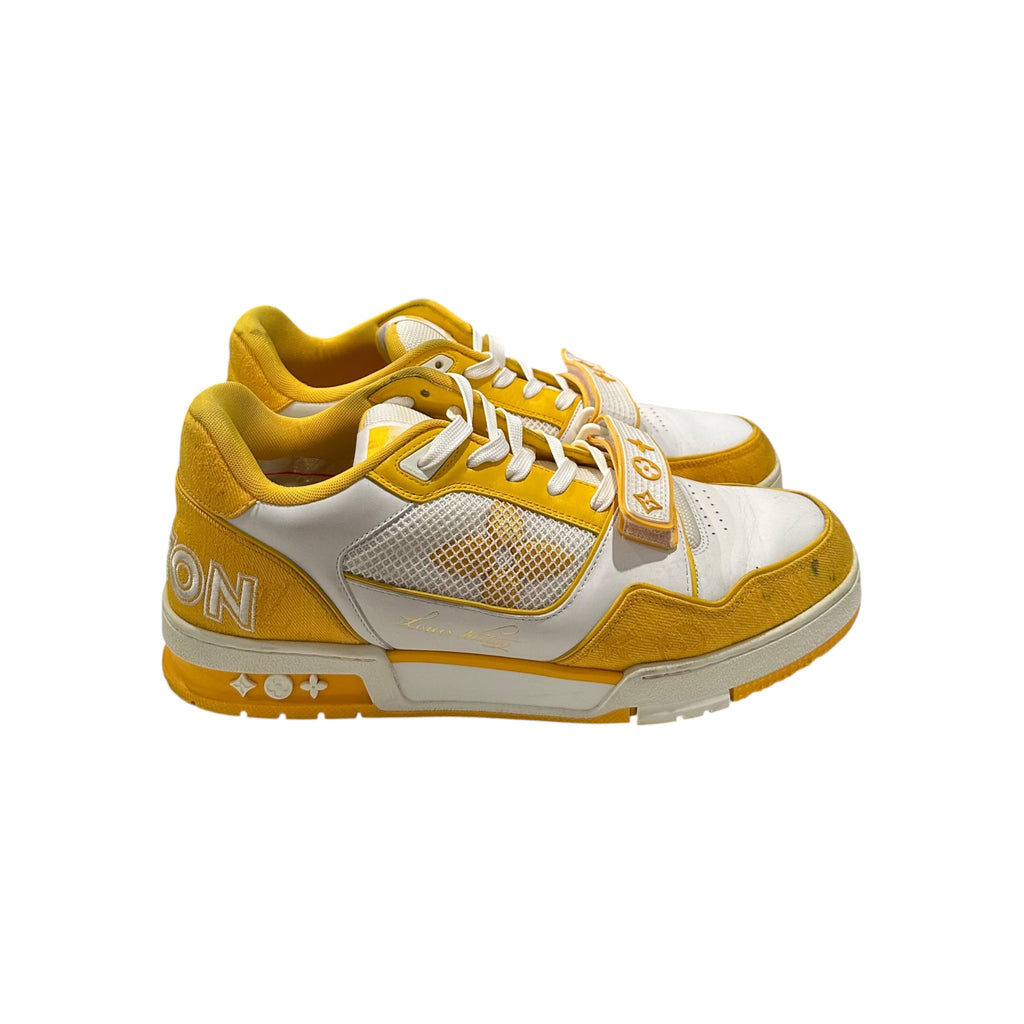 Louis Vuitton Trainer Velcro Strap “Yellow” (No Box)