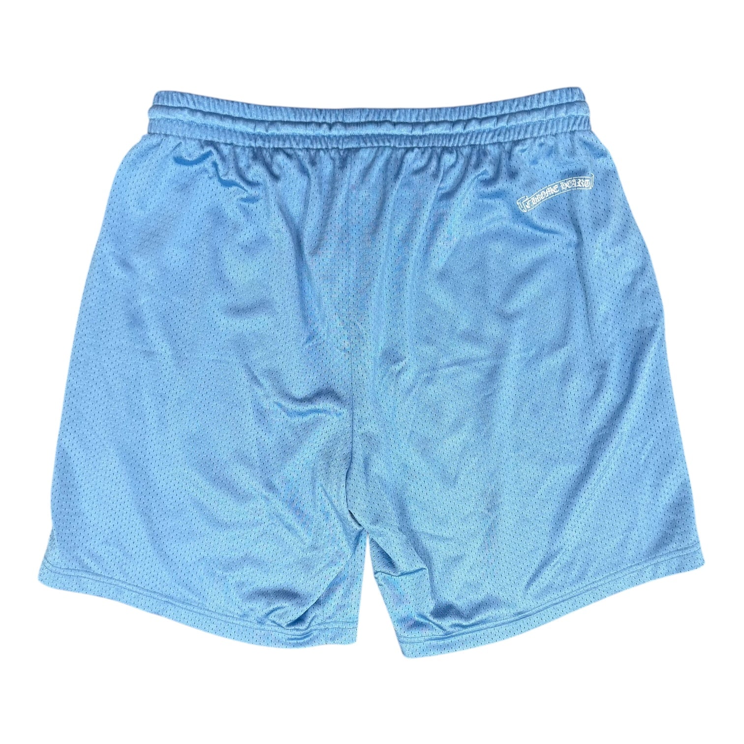 Blue Chrome Hearts Mesh Shorts