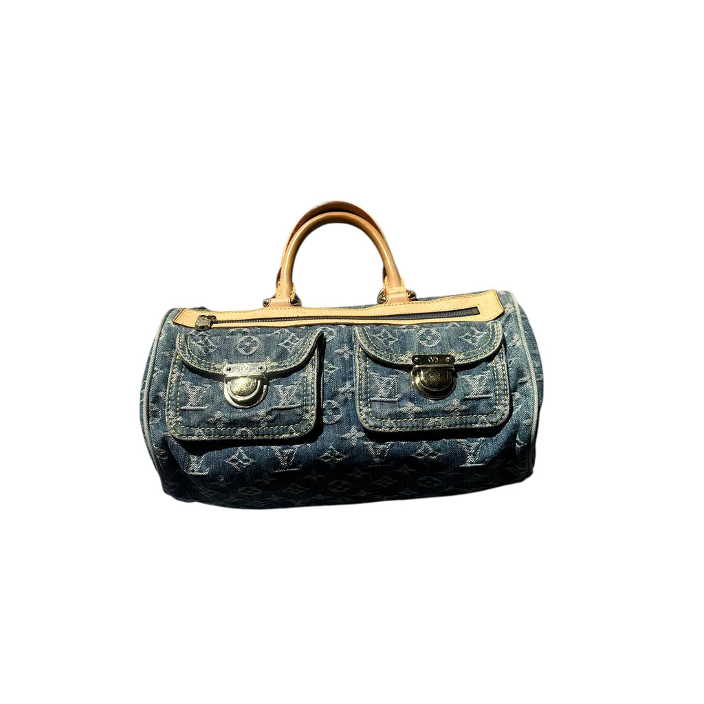 Louis Vuitton Monogram Denim Speedy Bag