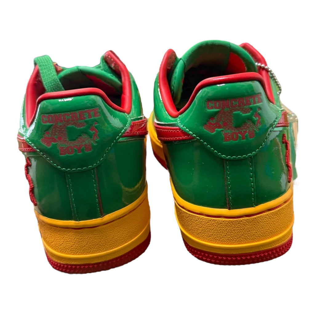 NEW Concrete Air Force 1 Low “Lucky Green”