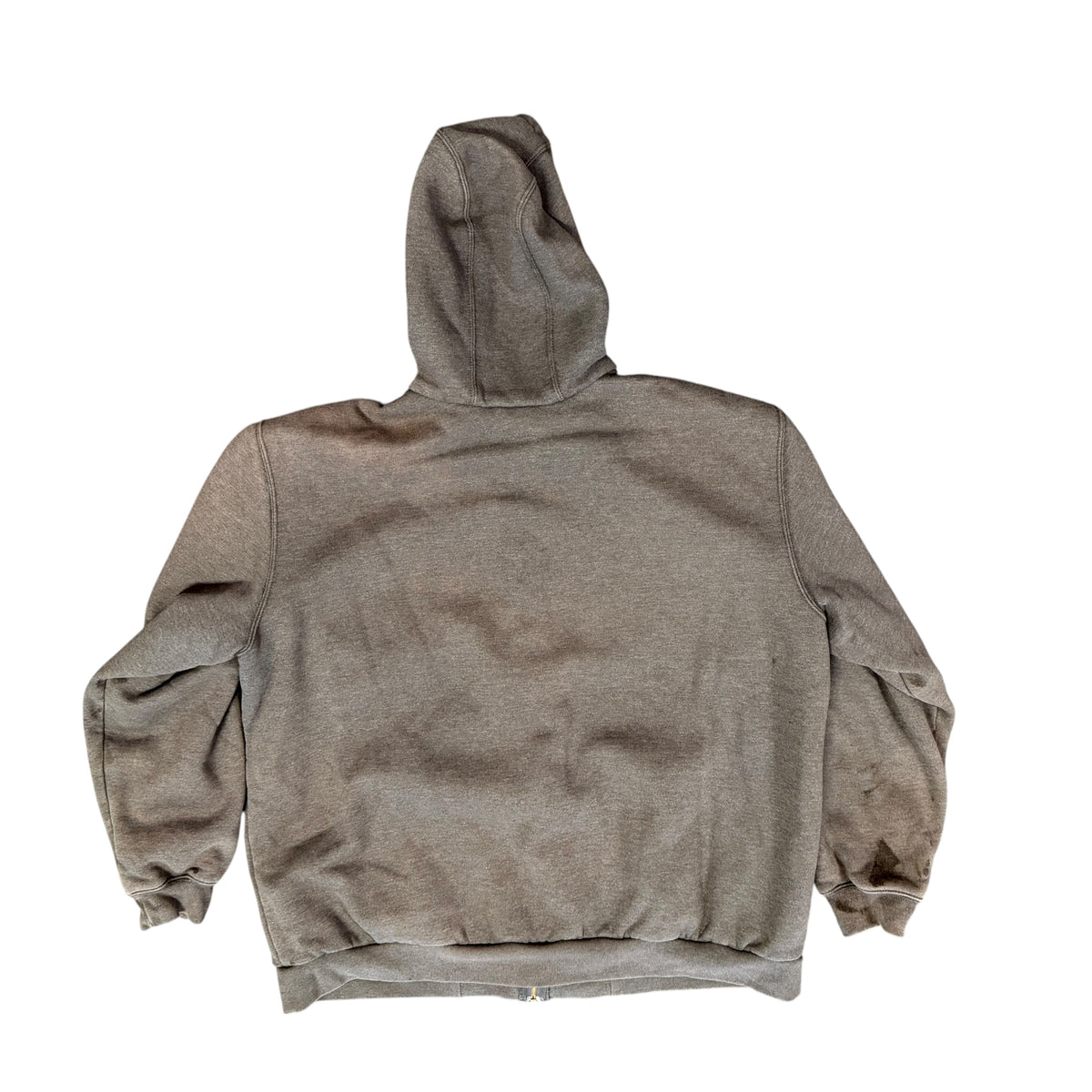 Gray Zip Up Carhartt Hoodie