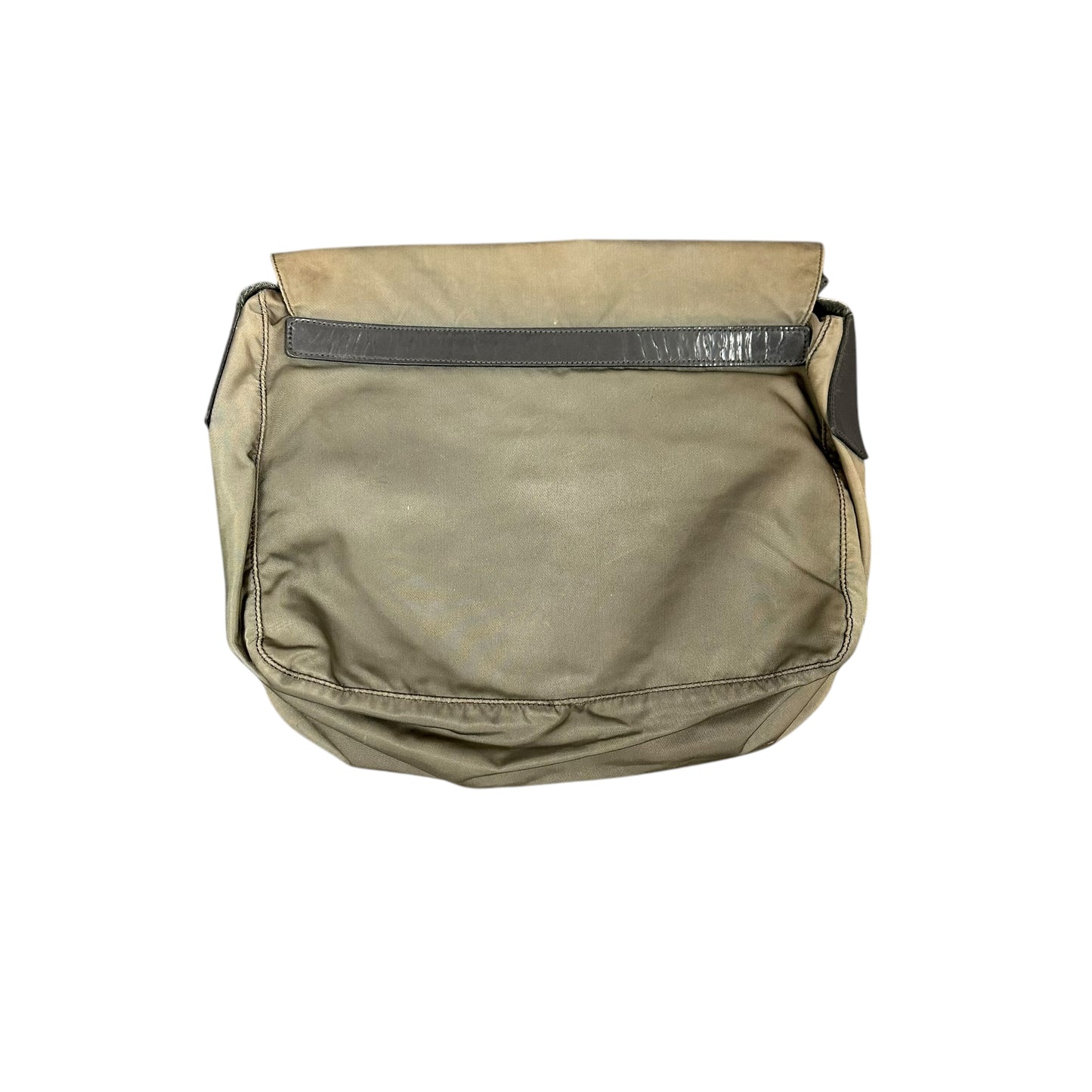Vintage Prada Messenger Bag Green