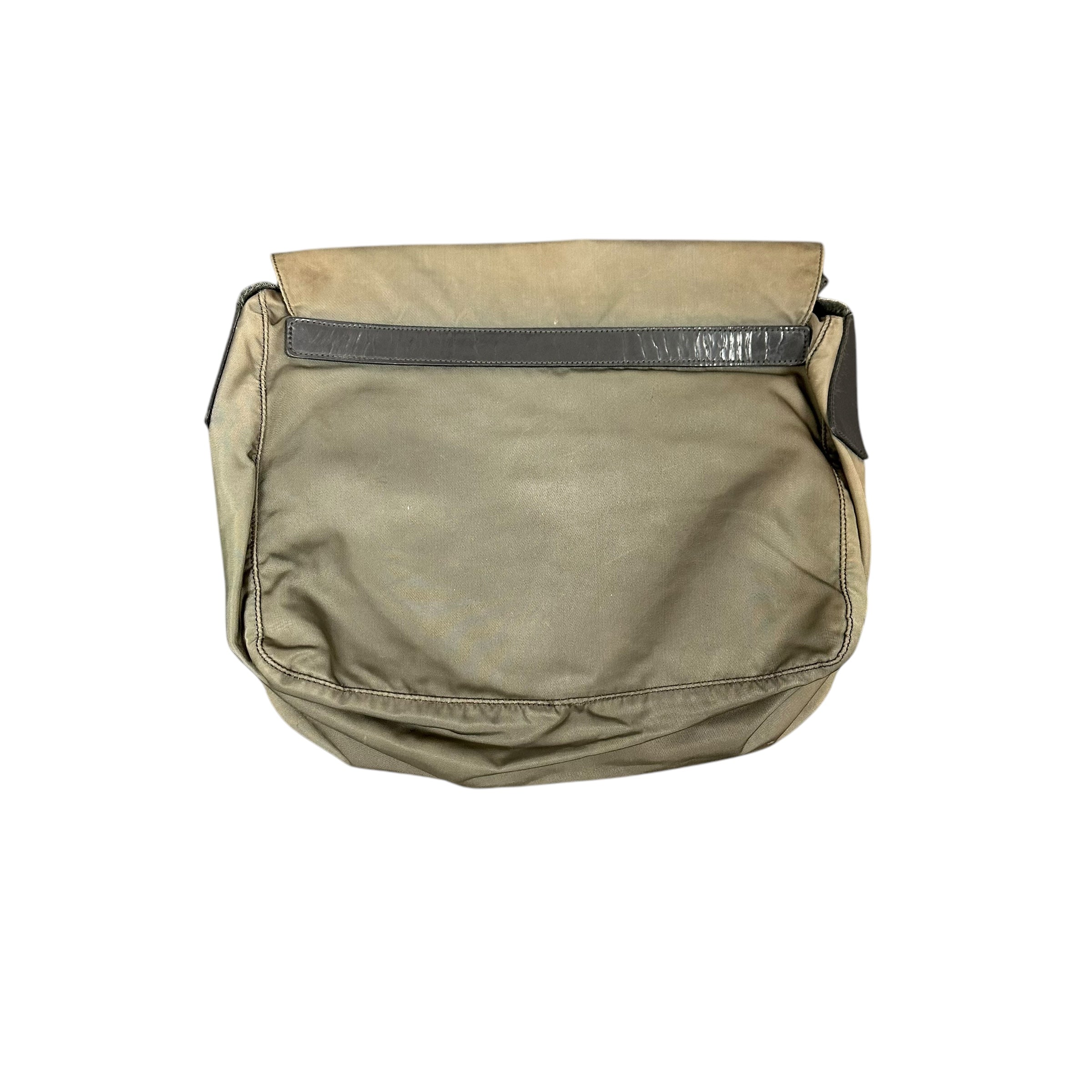 Vintage Prada Messenger Bag Green