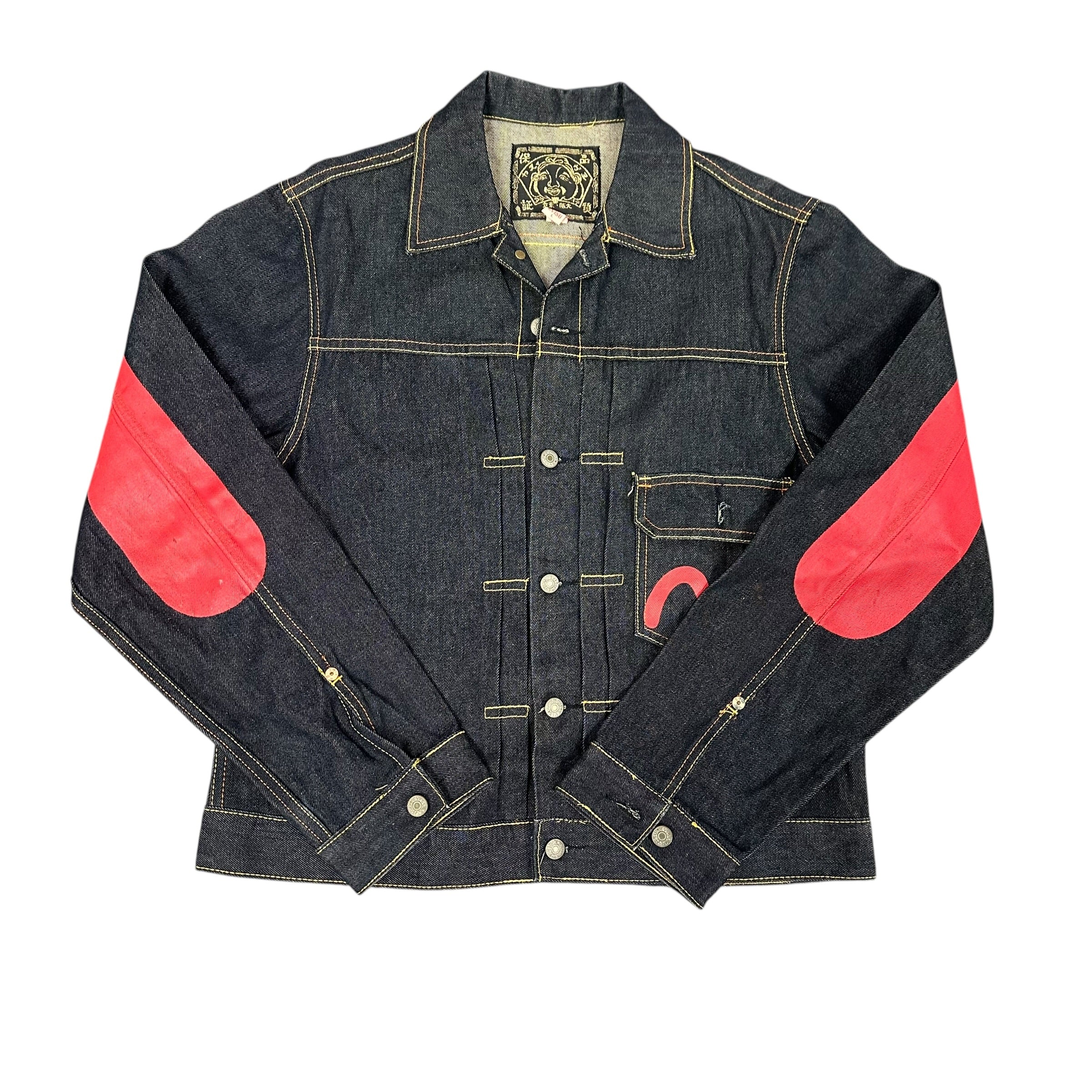 Evisu Denim Dark Blue/Red Jacket