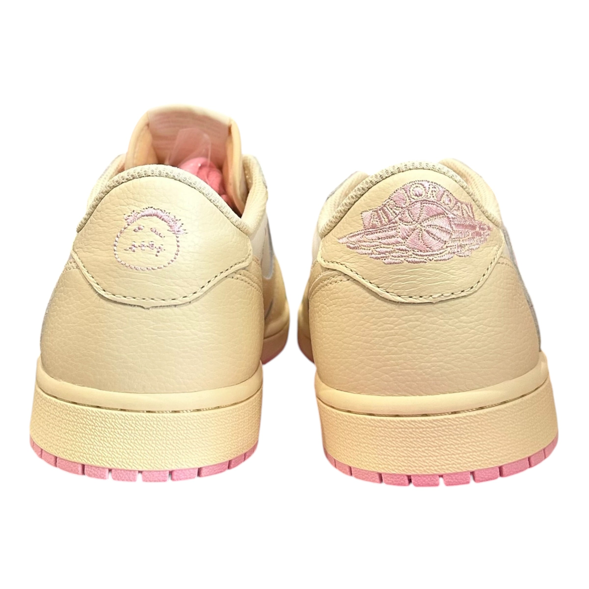 Unreleased Brand New Travis Scott x Air Jordan 1 Low OG "Shy Pink"