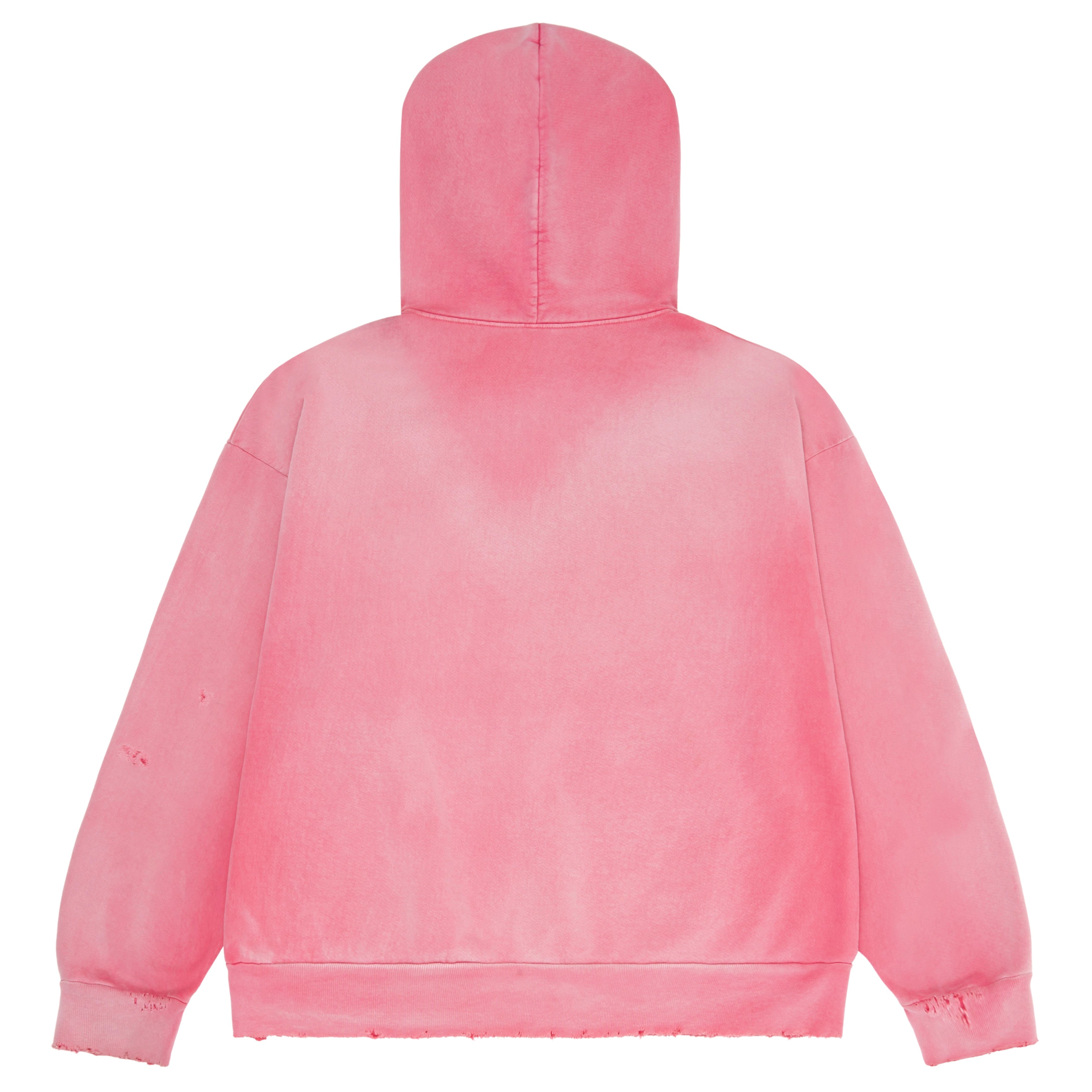 Breath In Time Pink Hoodie