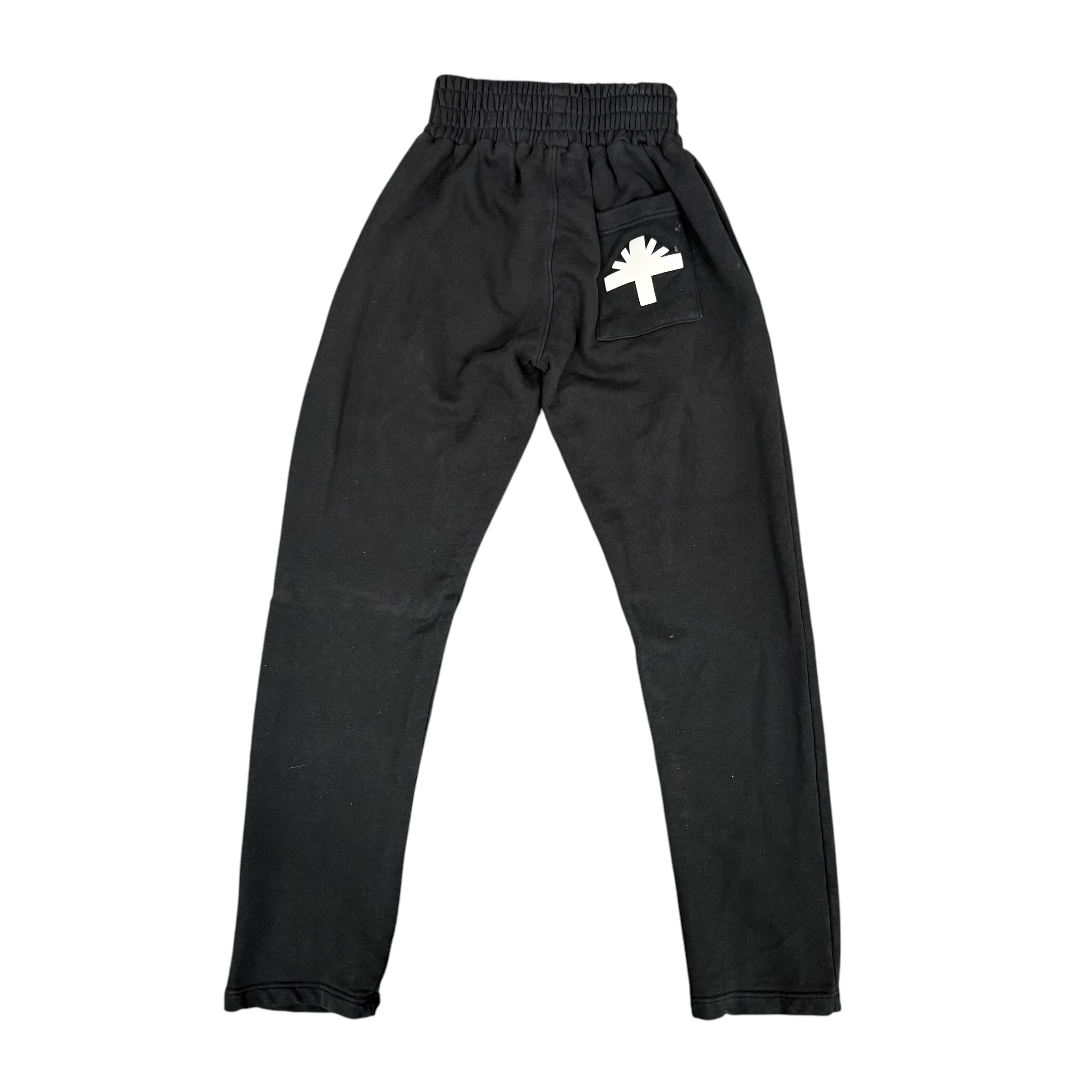 Black Vertabrae Sweatpants