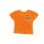 Orange Knit Wmns Tee