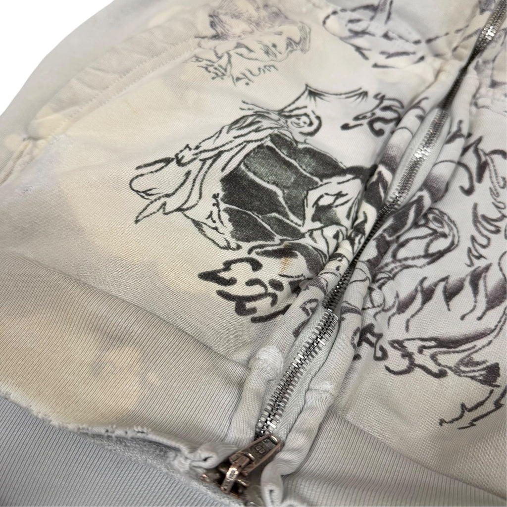 Balenciaga Tattoo Hoodie (Has Stains)