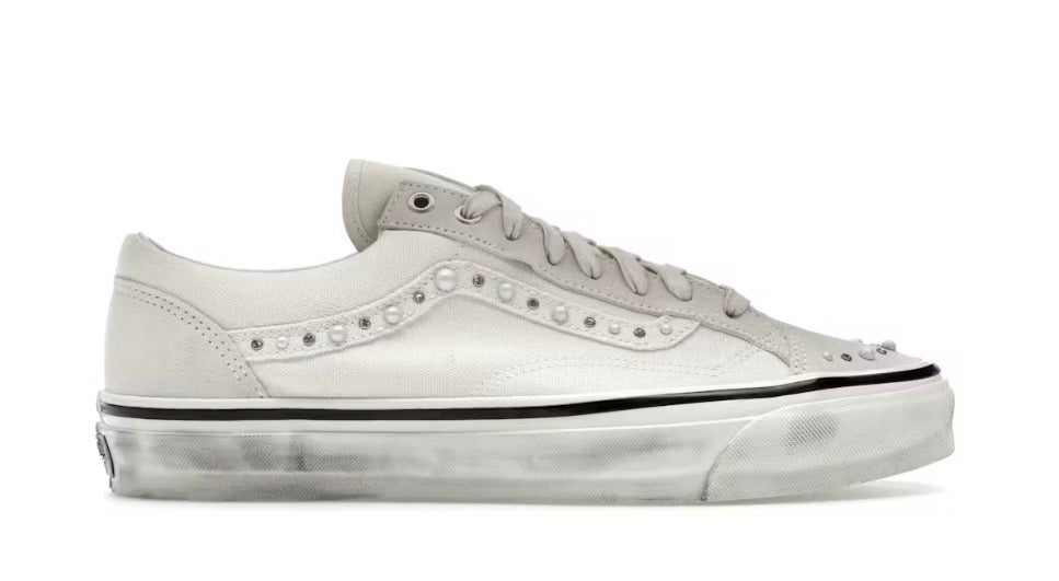 NEW OTW Pearlized Vans "White".