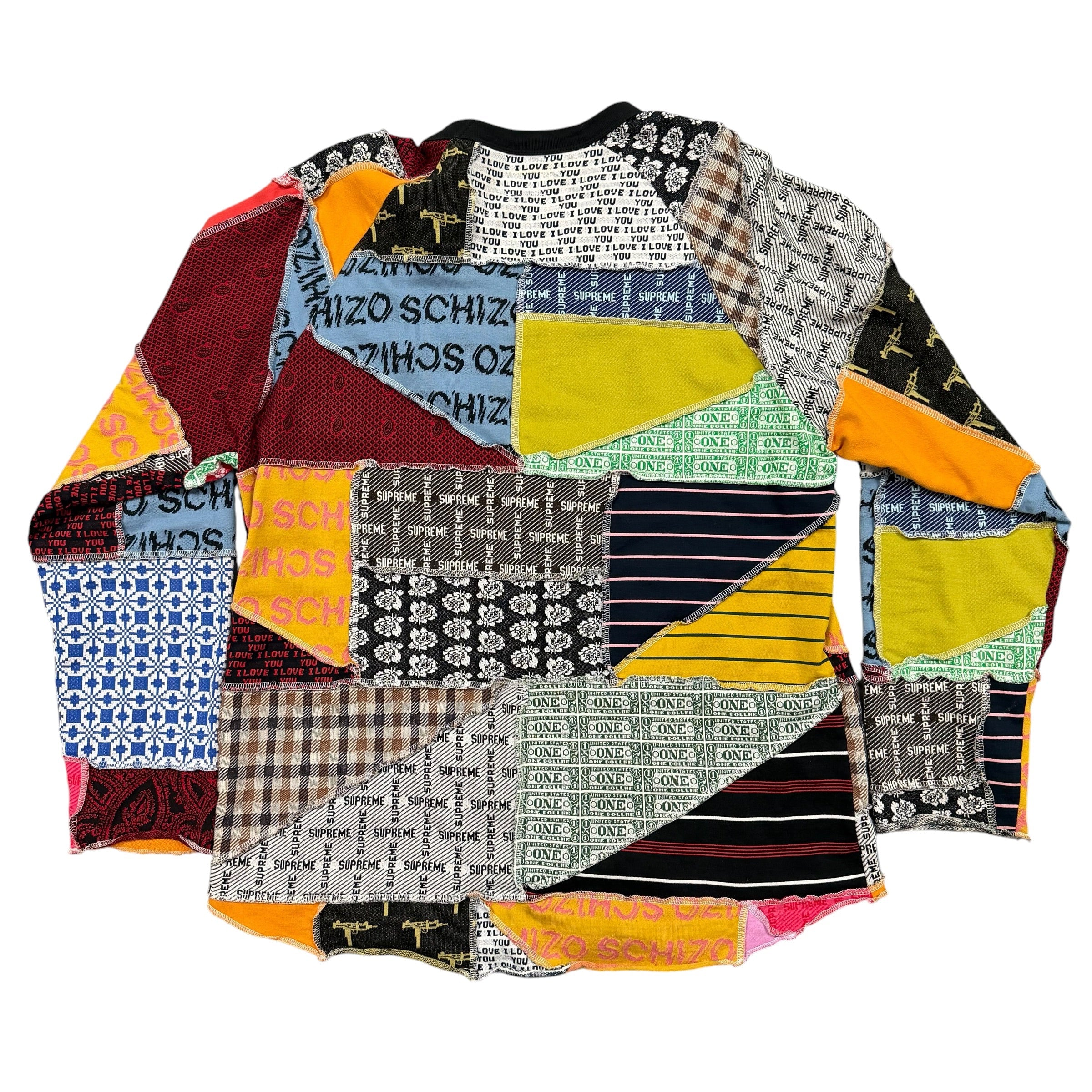 Supreme Patchwork L/S Top