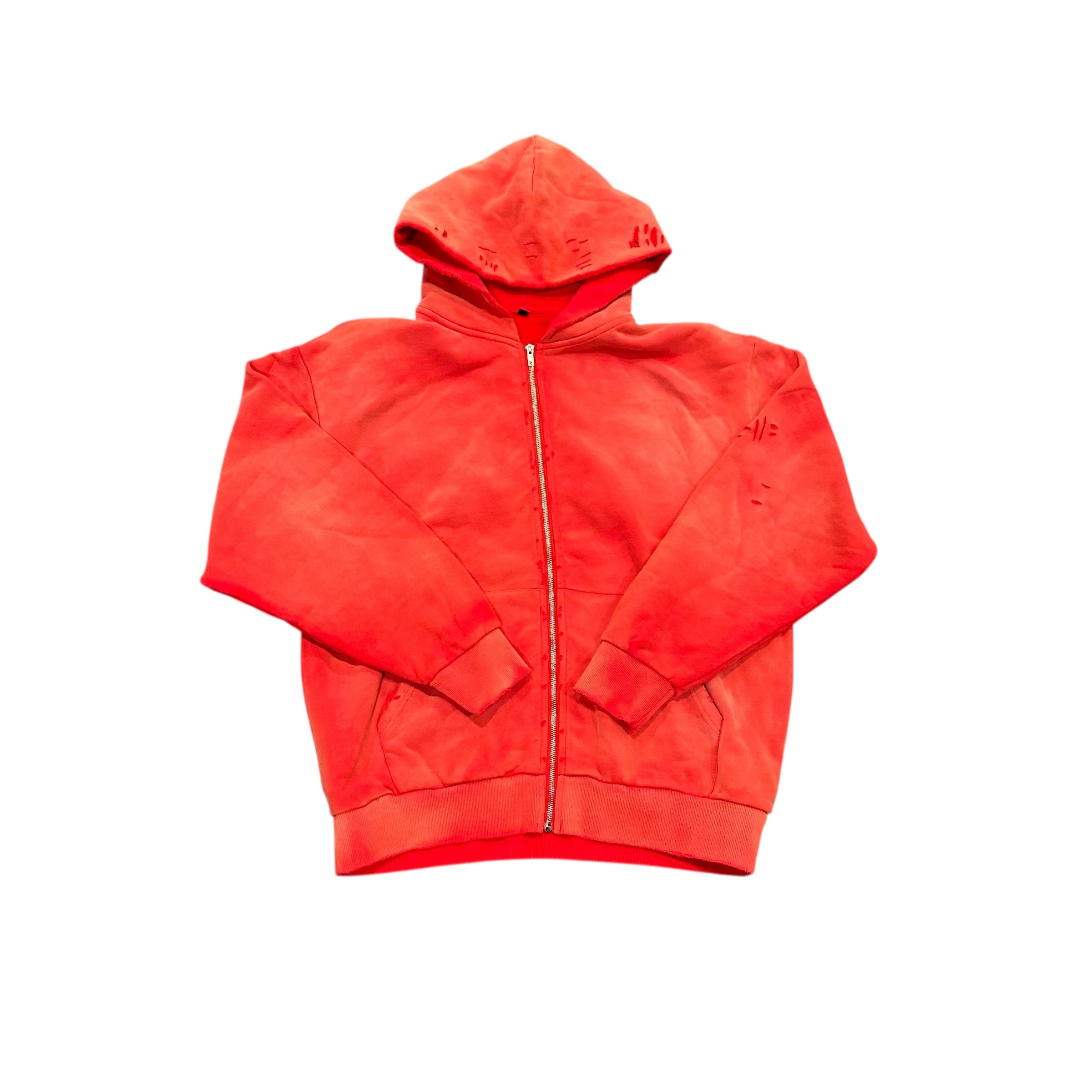 Sample Distressed Blank Red