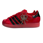 NEW Sp5der x Adidas Superstar Red/Black