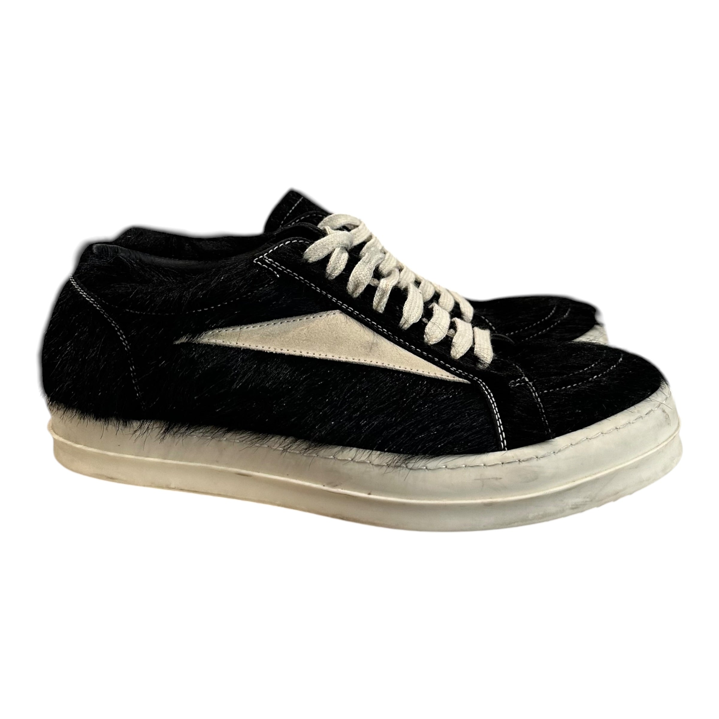 Rick Owens Fur Vintage Sneakers(No Box)