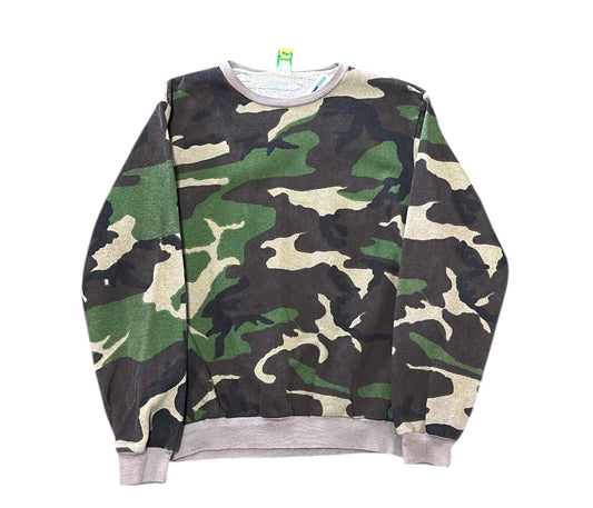 Camo Crewneck