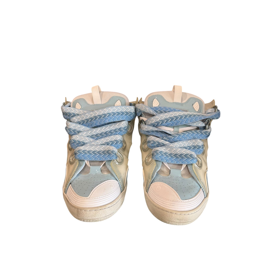 Wht/Blu Lanvin Sneaker