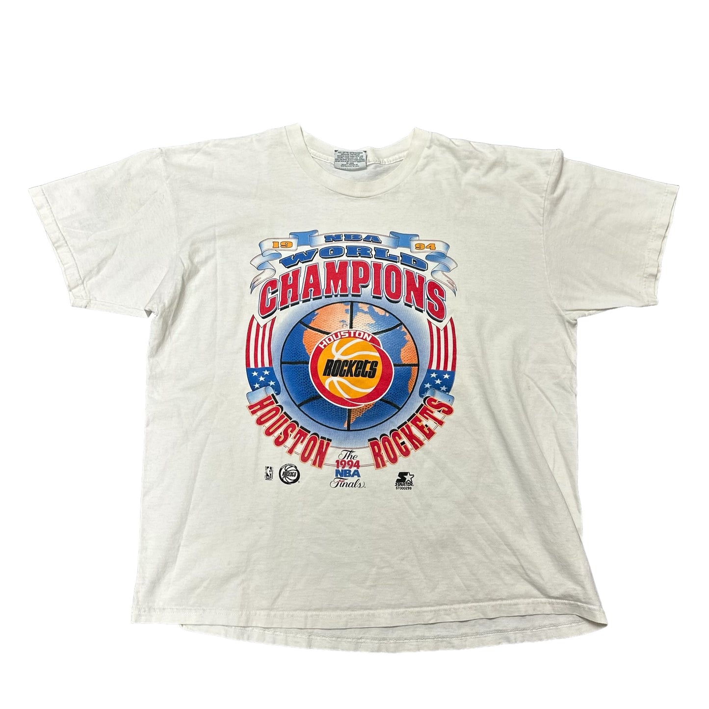 ‘94 HOU Rockets World Champs Tee