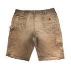 Vintage Carhartt Distressed Brown Double Knee Shorts