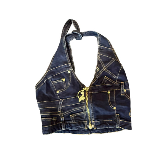 Baby Phat Denim Top "FDWMNS"