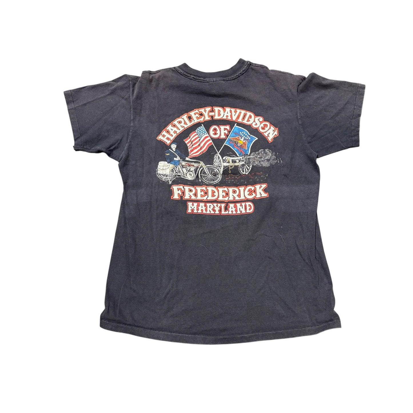 Harley Davidson American By Birth Tee